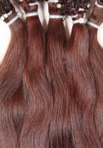 Волосы на капсулах волнистые цвет 33