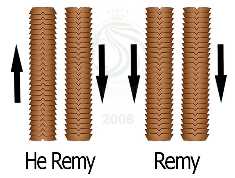 Натуральные волосы Remy