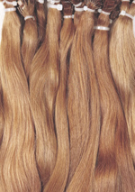 Волосы на капсулах волнистые светло-русый золотисто-медовый цвет 27