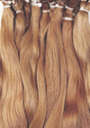 Волосы на капсулах волнистые, цвет №26 русый медовый